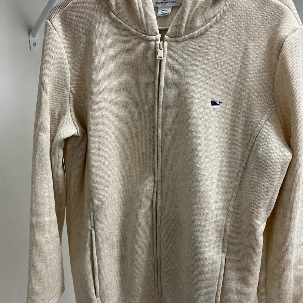 Women’s Large Vineyard Vines fleece lined jacket